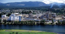 port alberni has a lovely pulp mill