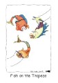 "Fish on the Trapeze" card front
